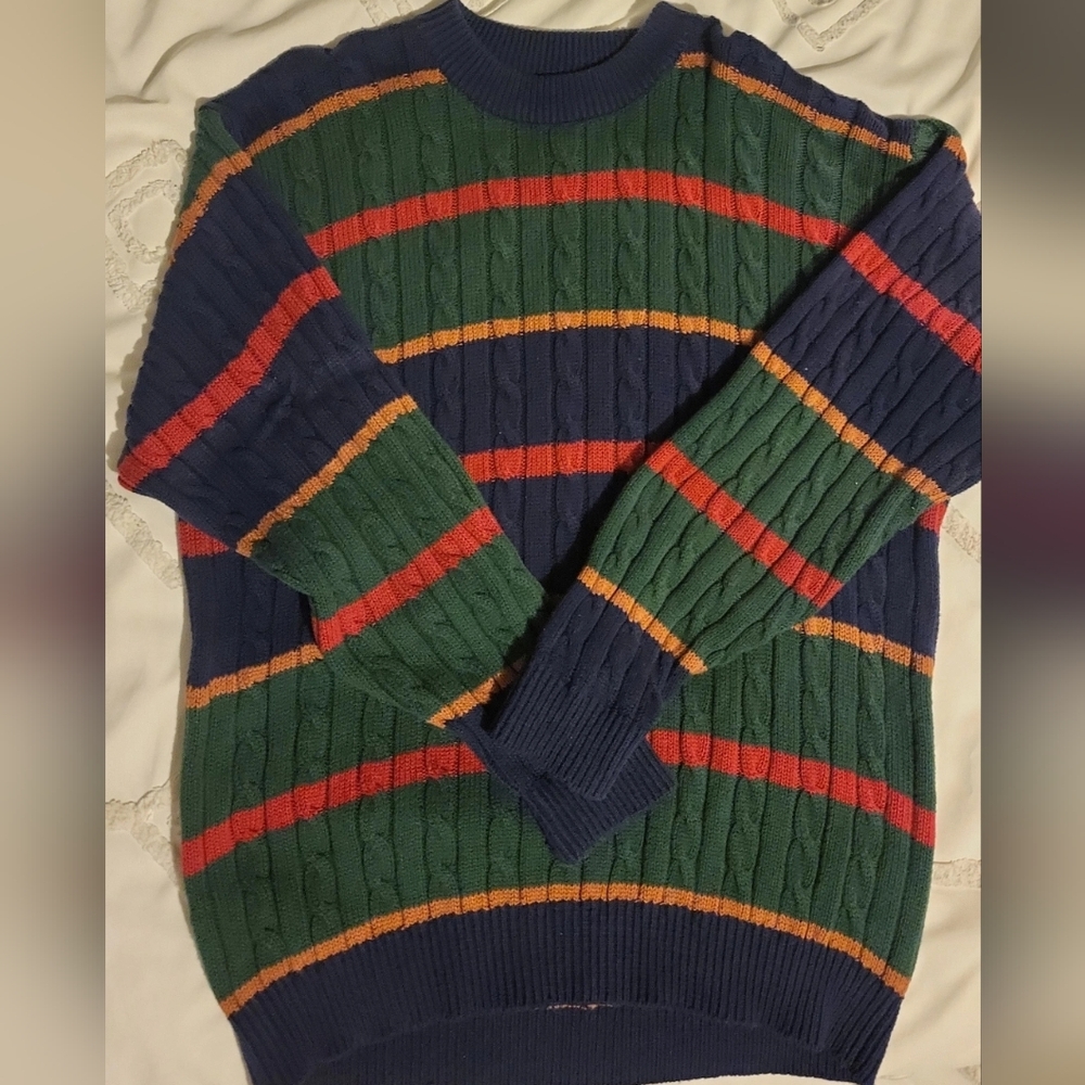 Vintage Cable Knit Sweater